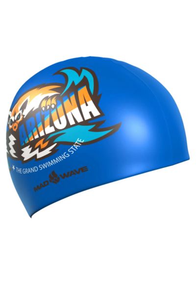 Лот: 22354562. Фото: 1. Силиконовая шапочка Mad Wave Arizona... Плавание