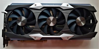 Лот: 12593264. Фото: 1. Видеокарта ZOTAC GeForce GTX 1080... Видеокарты