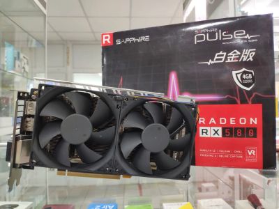 Лот: 20721215. Фото: 1. Видеокарта Radeon RX 580 (Sapphire... Видеокарты
