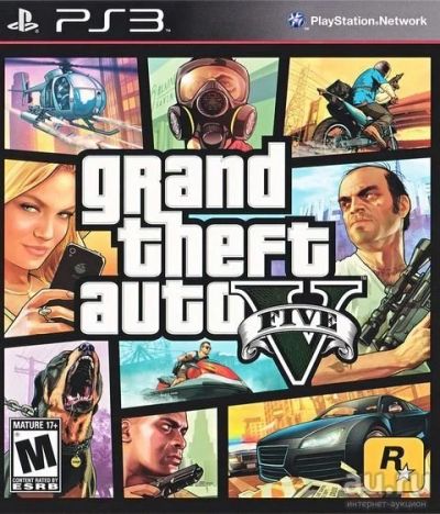 Лот: 13345129. Фото: 1. Grand Theft Auto V GTA 5 [PS3... Игры для консолей