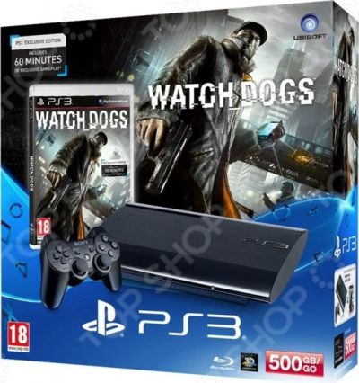 Лот: 4930920. Фото: 1. Sony playstation 3 ps3 super slim... Игровые приставки, консоли