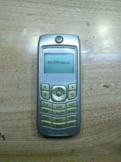 Лот: 10274979. Фото: 1. Motorola C117. Кнопочные мобильные телефоны