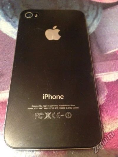 Лот: 4620960. Фото: 1. Iphone 4G 16GB оригинал. Смартфоны