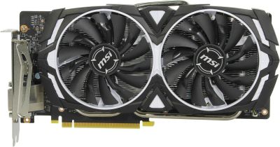 Лот: 10978995. Фото: 1. MSI ARMOR OCV1 GTX1060 6gb. Видеокарты
