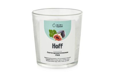 Лот: 23615099. Фото: 1. Свеча HOFF Pure Figs. Свечи