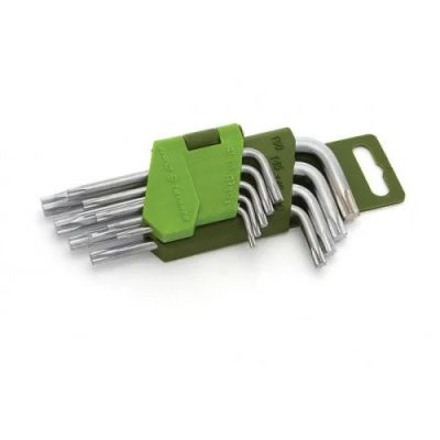 Лот: 15044115. Фото: 1. Набор ключей TORX 9шт коротких... Ручной инструмент