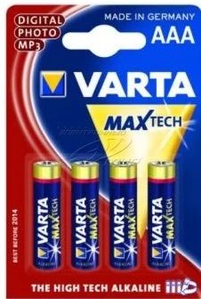 Лот: 5022016. Фото: 1. Батарейка VARTA Max Tech LR 03... Батарейки, аккумуляторы, элементы питания