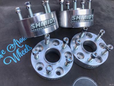 Лот: 17335086. Фото: 1. Адаптеры колёса Subaru 5x100 на... Детали тюнинга