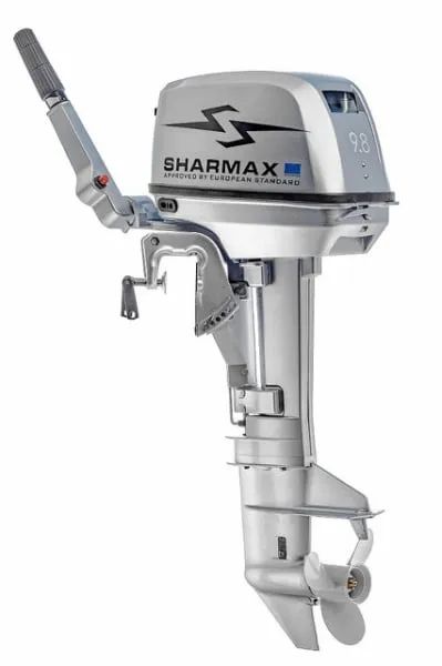 Лот: 20621462. Фото: 1. 2х-тактный лодочный мотор SHARMAX... Лодочные моторы