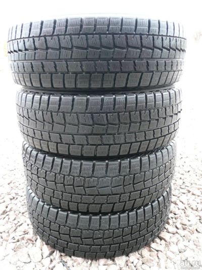 Лот: 12978880. Фото: 1. Комплект зимней резины R15 Dunlop... Шины