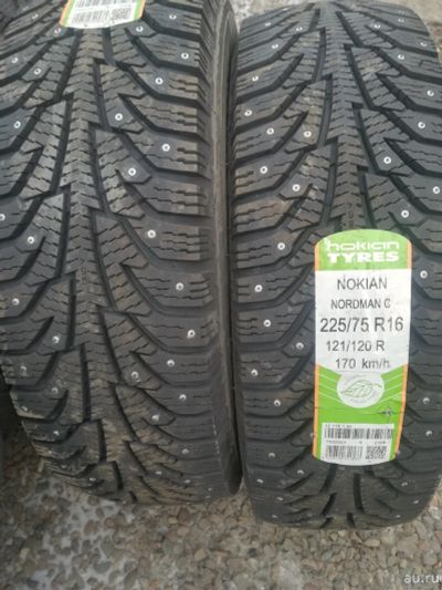 Лот: 15014648. Фото: 1. 225 75r16 Nokian Nordman C. Шины