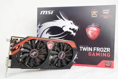 Лот: 5994073. Фото: 1. 3Gb Msi R9 280x Gaming 3G OC 1050Mhz... Видеокарты