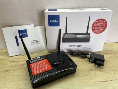 Лот: 19115295. Фото: 1. Wi-Fi роутер ZYXEL Keenetic Lite... Маршрутизаторы (роутеры)