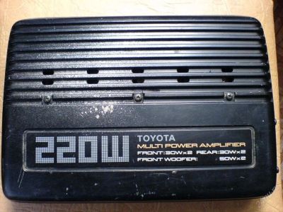 Лот: 89061. Фото: 1. Оригинальный усилитель "TOYOTA... Усилители