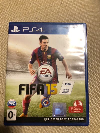 Лот: 15924543. Фото: 1. Игра Fifa15 (PS4) доставка. Игры для консолей