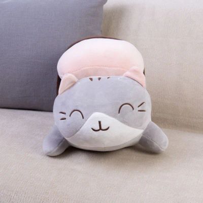 Лот: 15851128. Фото: 1. Мягкая игрушка Кот лосось. Мягкие