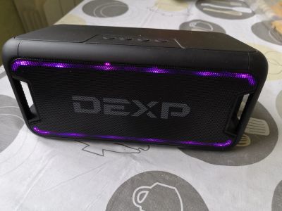 Лот: 15748302. Фото: 1. Портативная блютуз колонка Dexp... Портативные, беспроводные колонки