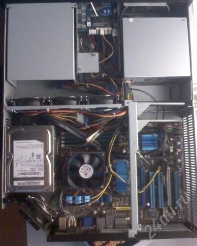 Лот: 594307. Фото: 1. 2U AMD Phenom II X4 3 Ghz / 8GB... Серверы RackMount
