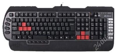 Лот: 1491640. Фото: 1. A4Tech X7-G800MU Black-Silver. Клавиатуры и мыши