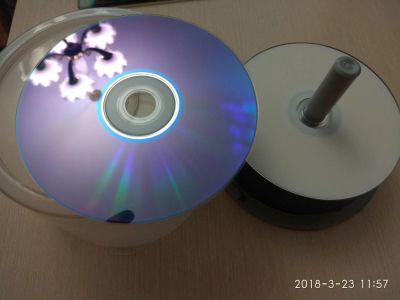 Лот: 11228819. Фото: 1. ДВД диски болванки чистый диск... CD, DVD, BluRay