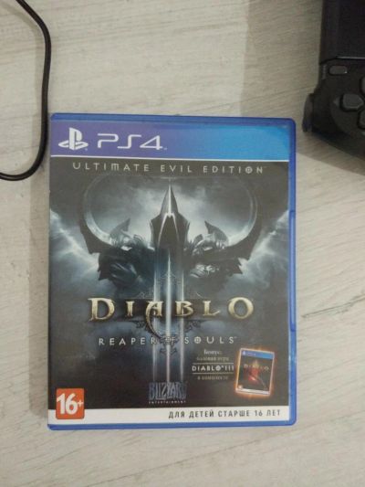 Лот: 10660022. Фото: 1. Диск Diablo III: Reaper of Souls... Игры для консолей