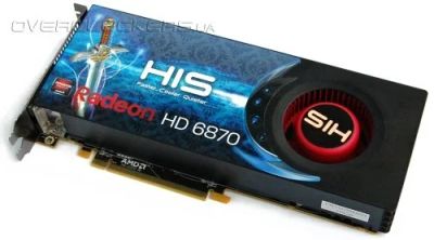 Лот: 15641567. Фото: 1. HIS Radeon HD6870. Видеокарты