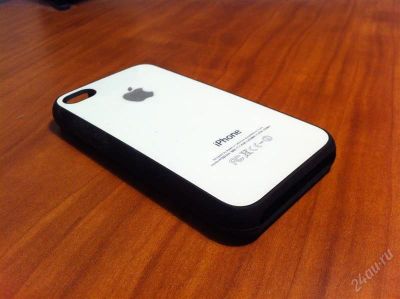Лот: 1431695. Фото: 1. iphone 4 white case. Чехлы, бамперы