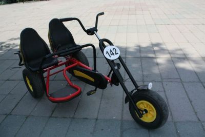 Лот: 25545885. Фото: 1. Веломобиль Berg Chopper Duo. Велосипеды