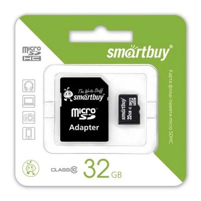 Лот: 12056413. Фото: 1. Карта памяти MicroSD 32Gb Smart... Карты памяти