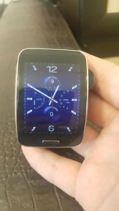 Лот: 7984130. Фото: 1. Samsung Gear S Black. Смарт-часы, фитнес-браслеты, аксессуары