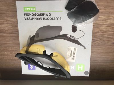 Лот: 11837659. Фото: 1. Bluetooth гарнитура с микрофоном... Красноярск