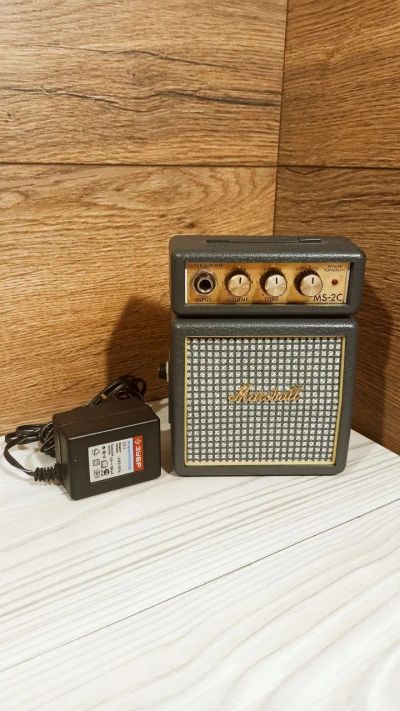 Лот: 19828863. Фото: 1. Комбо усилитель Marhall MS-2С... Эстрадная акустика и усилители