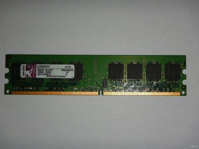 Лот: 12733865. Фото: 1. DDR2-667 (PC2-5300) 1Gb Kingston... Оперативная память