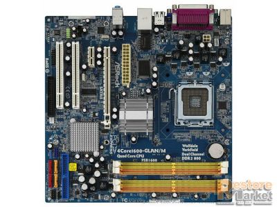 Лот: 18418227. Фото: 1. Материнская плата {LGA775} ASRock... Материнские платы