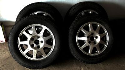 Лот: 3154333. Фото: 1. Диски с шинами R15 5x114. Шины на дисках
