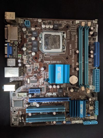 Лот: 19509020. Фото: 1. Материнская плата Asus P5G41T-M... Материнские платы
