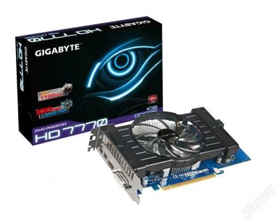 Лот: 2577971. Фото: 1. Видеокарта PCI-E 1024МБ GIGABYTE... Видеокарты