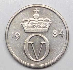 Лот: 1451722. Фото: 1. Норвегия. 10 оре 1984г. Европа