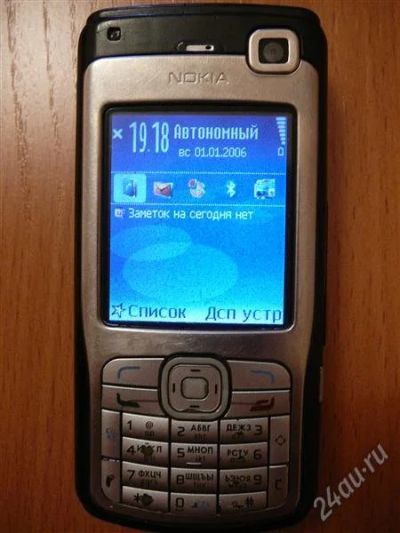 Лот: 773469. Фото: 1. Nokia N70 рабочий с рубля!Внимательно... Смартфоны
