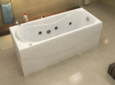 Лот: 6752435. Фото: 1. Ванна акриловая 170х170 BAS Атланта. Ванны и комплектующие