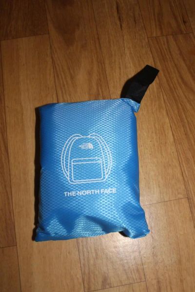 Лот: 3783482. Фото: 1. Рюкзак складной North Face-синий. Рюкзаки