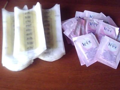 Лот: 8402815. Фото: 1. Восковые полоски Veet 20 штук. Другое (красота и здоровье)