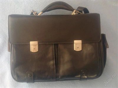 Лот: 1729863. Фото: 1. Кожаный портфель. Бумажники, кошельки, портмоне