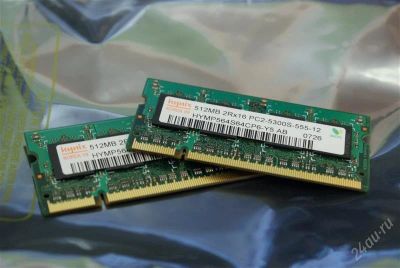 Лот: 2259481. Фото: 1. 512Mb SODIMM DDR2 PC2 5300 Hynix... Оперативная память
