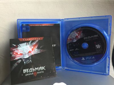 Лот: 10892176. Фото: 1. Игра для PS4 Ведьмак 3: Дикая... Другое (игры, программное обеспечение)