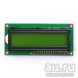 Лот: 13455075. Фото: 1. LCD дисплей 1602 символьный интерфейс... Другое (радиодетали  (электронные компоненты))