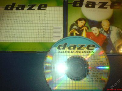 Лот: 5935841. Фото: 1. DAZE - Super Heroes (cd album... Аудиозаписи