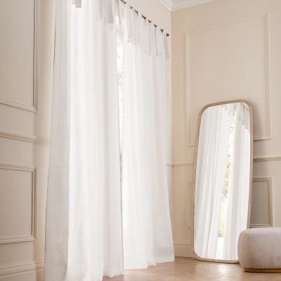 Лот: 24180729. Фото: 1. Льняная LaRedoute. Шторы, тюль