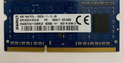 Лот: 24899826. Фото: 1. Память оперативная sodimm 4Gb... Оперативная память