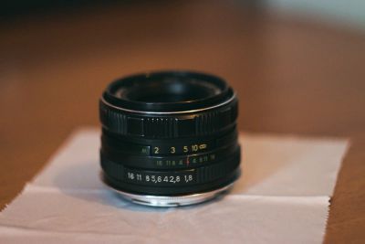 Лот: 7694862. Фото: 1. Гелиос 77м-4 мс, м42 + переходник... Объективы